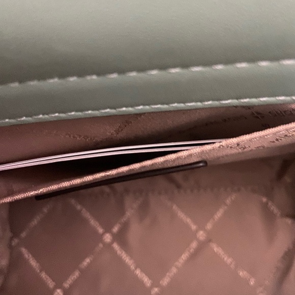 Michael Kors Small Sea Foam Carmen Satchel - Picture 9 of 11